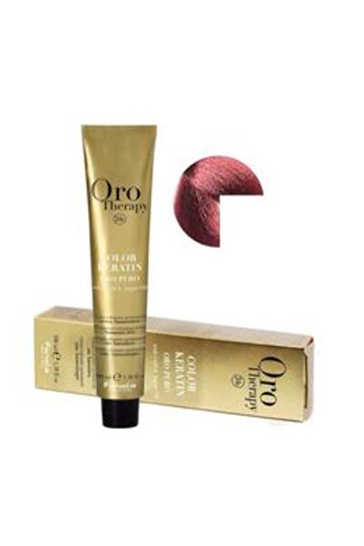 Fanola Vopsea Demi-permanenta Oro Therapy Color Keratin 6.5 Blond Inchis Maho...