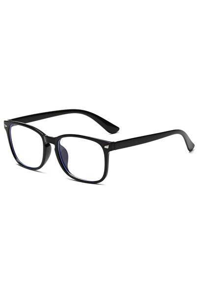 Choice1 Black 2 Pairs of Retro Rice Nail Anti Blue Light Glasses Classic and ...