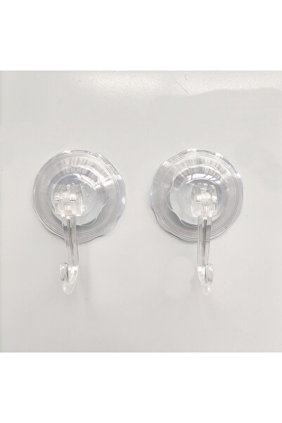 Choice M Clear 2pcs/ Upgraded Multi-Purpose Nail Free Suction Hook, Strong Su...