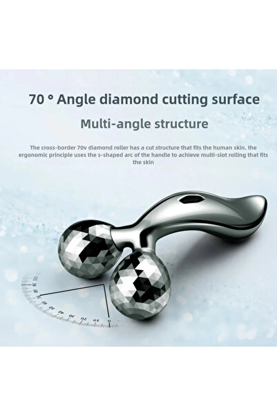 Choice Silver Fascia Tools Body Massager Lifting Manual 3D Roller Massager 2 ...