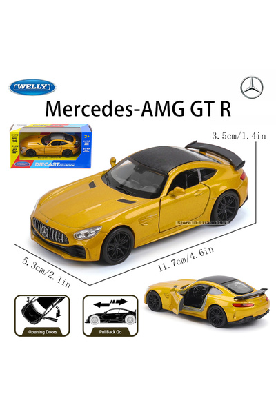 Choice1 سيارات مايستو مرسيدس AMG GTR وويلي بحجم 5 بوصات، مرسيدس-AMG بورش 911 ...