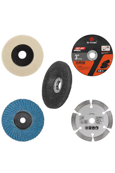 Choice 75mm 5pcs 5Pcs/75mm Flat Flap Disc,Wool Polishing Wheel,3" Resin Metal...