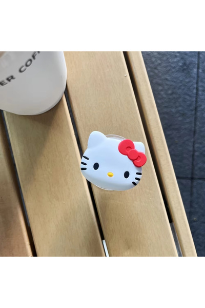Choice7 حامل هاتف D Cute Hello Kitty مع حلقة إصبع لدعم الهاتف، مناسب لحافظات ...