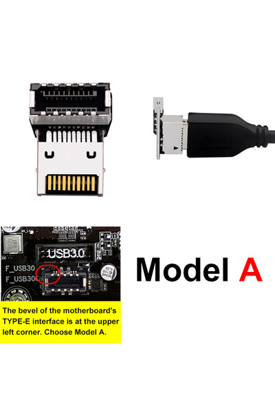Choice1 واجهة من النوع E بزاوية 90 درجة تدعم USB3.1 بسرعة 10 جيجابت وUSB 3.2 ...