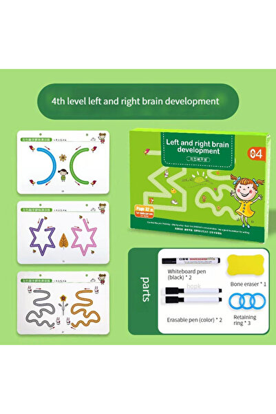 Choice5 مجموعة كتب التدريب السحرية القابلة لإعادة الاستخدام للأطفال، 32 صفحة،...
