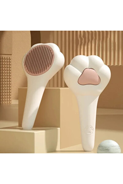 Choice Pink Paw Pet Grooming Brush Cat Claw Comb Gentle Pet Massage Brush for...