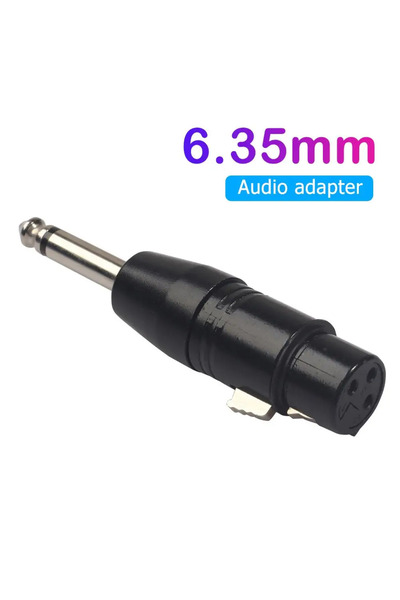 Choice ALLOYSEED Male to Female 6.35mm Mono Male to XLR 3 Pin Female/Male Aud...