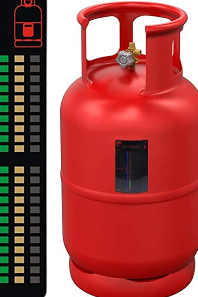 CİYU TİCARET Manyetik Gaz Seviye Ölçer Karavan Kamp Piknik Ev Tipi Gaz Seviye...