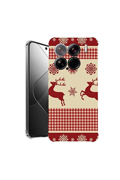 bestcase ¬Æ Husa pentru Xiaomi 15, Anti Shock 1.5MM, Xmas Pattern, Protectie ...