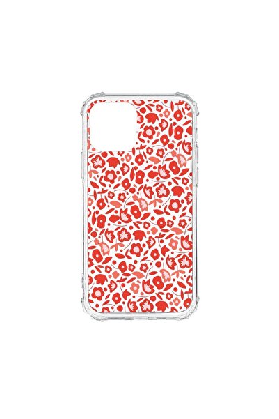 bestcase Husa Anti Shock Silicon Compatibila Cu Xiaomi Mi 11, Red Floweres Pa...