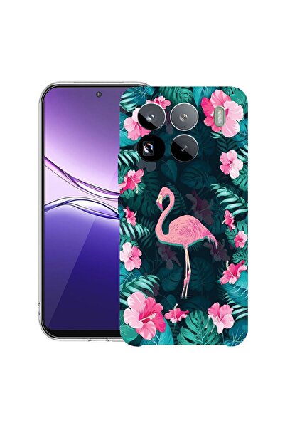 bestcase Διαφανής Λεπτή Θήκη Σιλικόνης Συμβατή με Xiaomi 15 Pro, Φλαμίνγκο, 2...