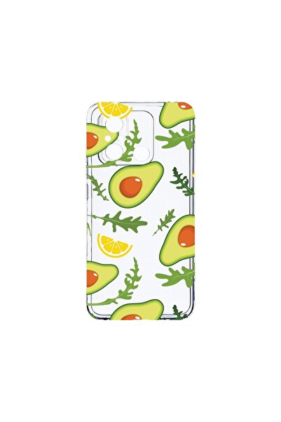 bestcase Прозрачен силиконов калъф 2ММ, съвместим с Xiaomi Redmi 12C, Авокадо...