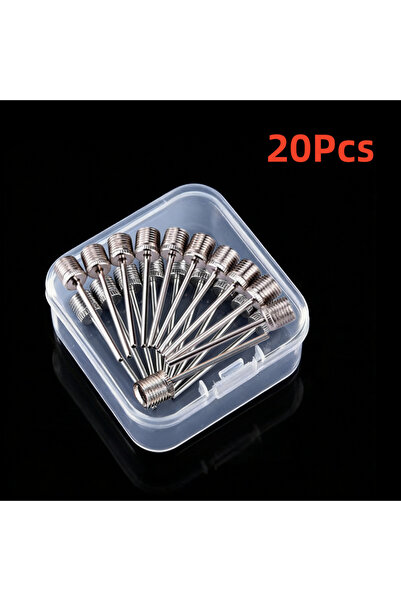 Choice4 Boxed 20Pcs 10/20/100Pcs Ball Air Needle Stainless Steel Pump Pin Bas...
