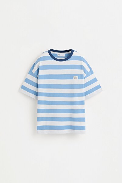 LEFTIES Çizgili t-shirt