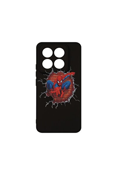 bestcase Husa pentru Xiaomi 14T, BestCase¬Æ Slim SIlicon 0.8MM, SpiderMan, Pr...