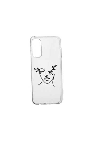 bestcase Husa Silicon Compatibila Cu Samsung Galaxy A52s 5G Woman Abstract re...