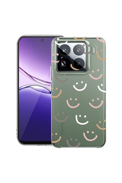 bestcase ¬Æ Husa Clear Slim Silicon Compatibila cu Xiaomi 15 Pro, Smile Pleas...