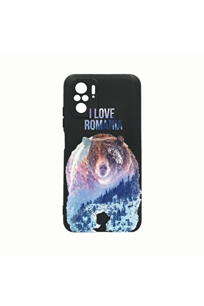 bestcase Θήκη Σιλικόνης, Συμβατή με Xiaomi Poco F4, Αγαπώ τη Ρουμανία, Ανθεκτ...