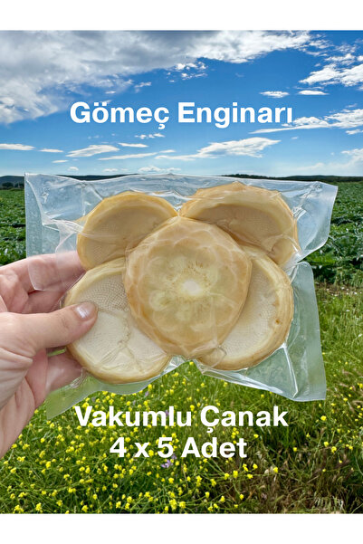 Boztepe Enginar Taze Soyulmuş Vakumlu Çanak Orta Boy 20 Adet