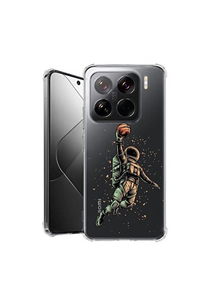 bestcase ¬Æ Husa pentru Xiaomi 15 Pro, Anti Shock 1.5MM, Astronaut Basketball...