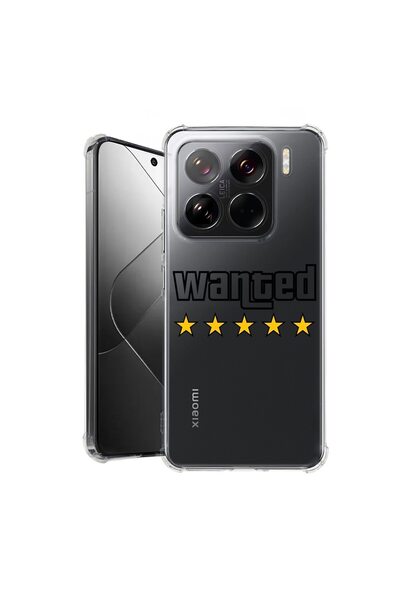 bestcase ¬Æ Husa pentru Xiaomi 15, Anti Shock 1.5MM, Wanted, Protectie camera...