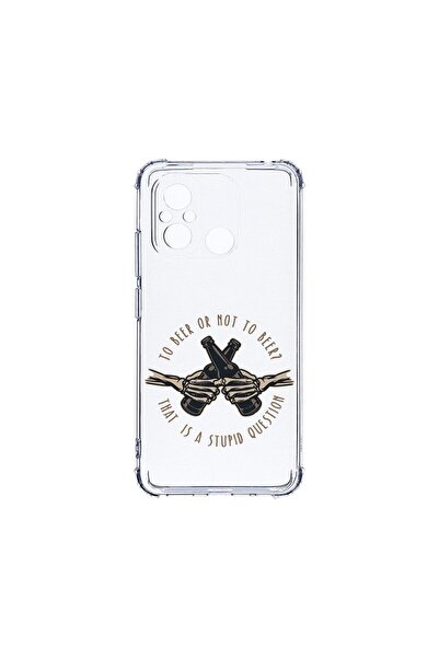 bestcase Противоударен калъф 1.5ММ, съвместим с Xiaomi Redmi 12C, To Beer Or ...