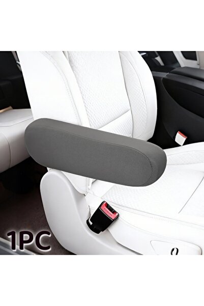 Choice3 GREY 1PC Easy-to-Install Car Armrest Protector - Breathable and Non-S...