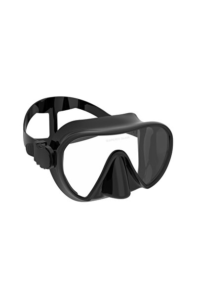 Choice قناع غوص وسباحة بدون إطار من AllBlack، مصنوع من السيليكون المقوى، يوفر...