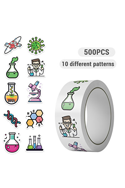 Choice 500PCS-JJTZ-110 500PCS Waterproof Vinyl Chemistry Biology Experiment D...