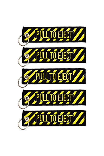 Choice 5pcs 5pcs Pull to Eject Keychain Tag with Key Ring Aviation for Motorc...