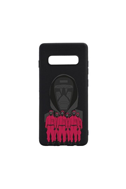 bestcase Θήκη σιλικόνης συμβατή με Samsung Galaxy S10 Plus, Σχέδιο Squid Game...