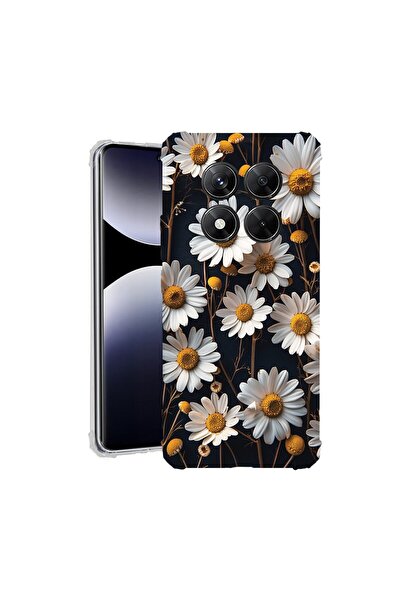 bestcase Husă pentru Xiaomi Redmi Note 15 5G cu design 3D Daisy, Antișoc, cu ...