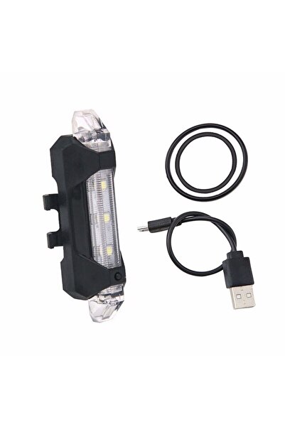 choice2 3 أضواء دراجة تعمل بالشحن عبر USB، مقاومة للماء، ضوء خلفي وامض للدراج...