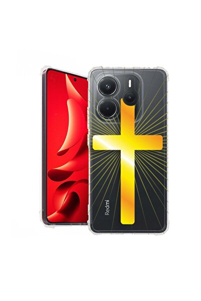 bestcase ¬Æ Husa pentru Xiaomi Redmi Note 14 5G, Anti Shock 1.5MM, Golden Cro...