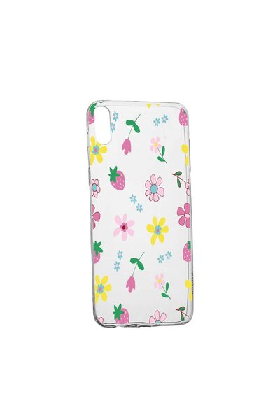 bestcase Husa Silicon Compatibila Cu Xiaomi Redmi 9AT, Flowers, rezistenta la...