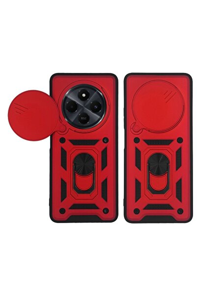 Sonique Θήκη Ring Armor CamPro για Xiaomi Redmi 14C 4G / Poco C75 4G / Redmi ...