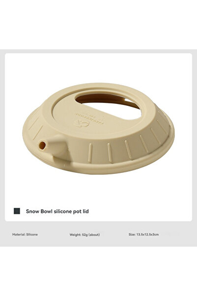 Choice S-GH CAMPINGMOON Food Grade Silicone Pot Lid for Camping Coffee, Hand ...