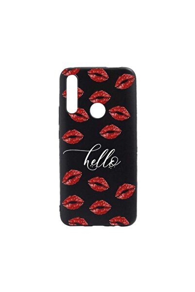bestcase Силиконов калъф, съвместим с Xiaomi Redmi Note 8T, Hello Kisses, уст...