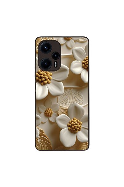 Sonique Θήκη 3D Flower Series για Xiaomi Poco F5 5G Λευκό