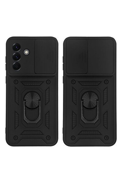 Sonique Θήκη Ring Armor CamPro για Samsung Galaxy A56 5G Μαύρο
