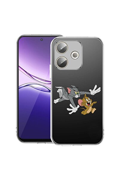 bestcase ¬Æ Husa Clear Silicon pentru OPPO A5 Pro 5G, Tom And Jerry, 2042415 ...