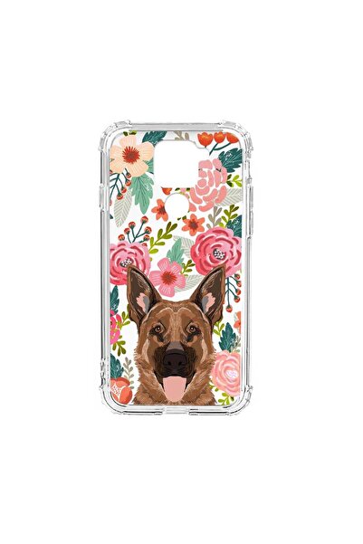 bestcase Husă Antișoc din Silicon Compatibilă cu Xiaomi Redmi Note 9 4G, Câin...