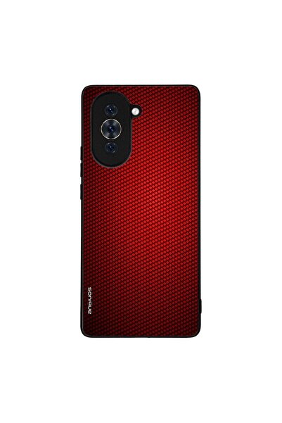 Sonique Θήκη Carbon Series για Huawei Nova 10 Κόκκινο