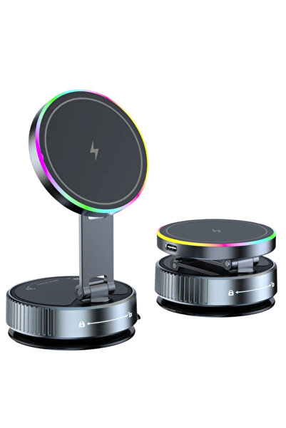 Choice1 kebidumei K3 15W Vacuum Suction Cooling Magnetic Wireless Charger Car...
