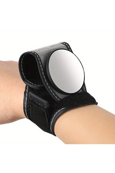 Choice black Bicycle Mirrors Bicycle Wrist Mirror Rearview Wristband Motorbik...
