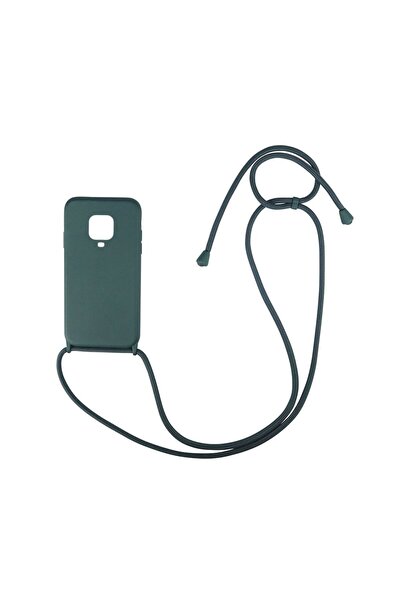 Sonique Θήκη Σιλικόνης με Κορδόνι CarryHang Xiaomi Redmi Note 9S/9 Pro Πράσιν...