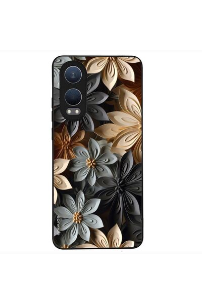 Sonique Θήκη 3D Flower Series για OnePlus Nord CE 4 Lite 5G Γκρι