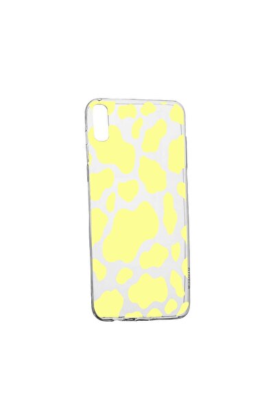 bestcase Husa Silicon Compatibila cu Xiaomi Redmi 9AT, Yellow Cow, rezistenta...
