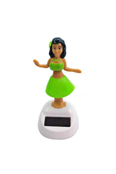 Choice6 C Solar Powered Dancing Toys Hawaii Girl Shaking Head Girl Doll Porta...