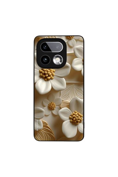 Sonique Θήκη 3D Flower Series για Realme 16 Pro Plus Λευκό